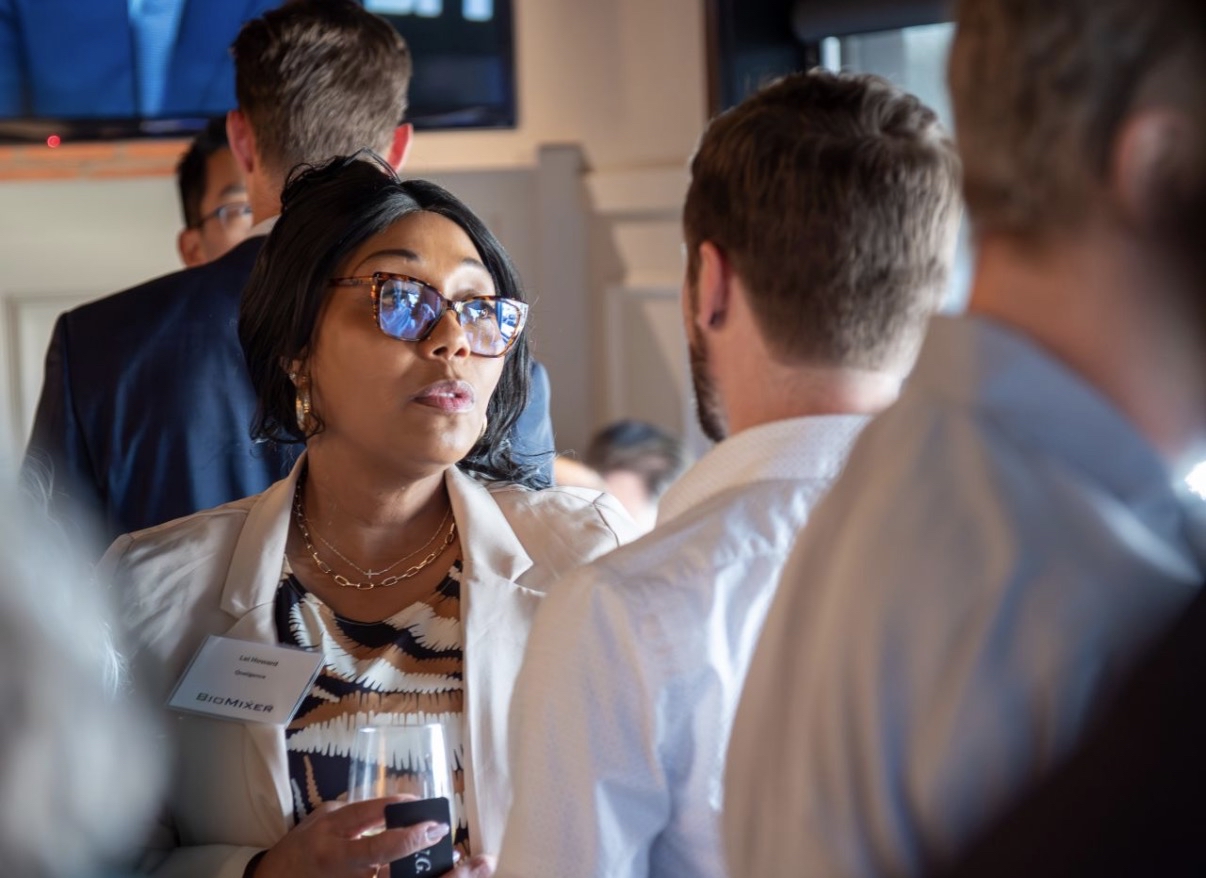 Qualigence Practice Leader consulting with a client on engagement structure